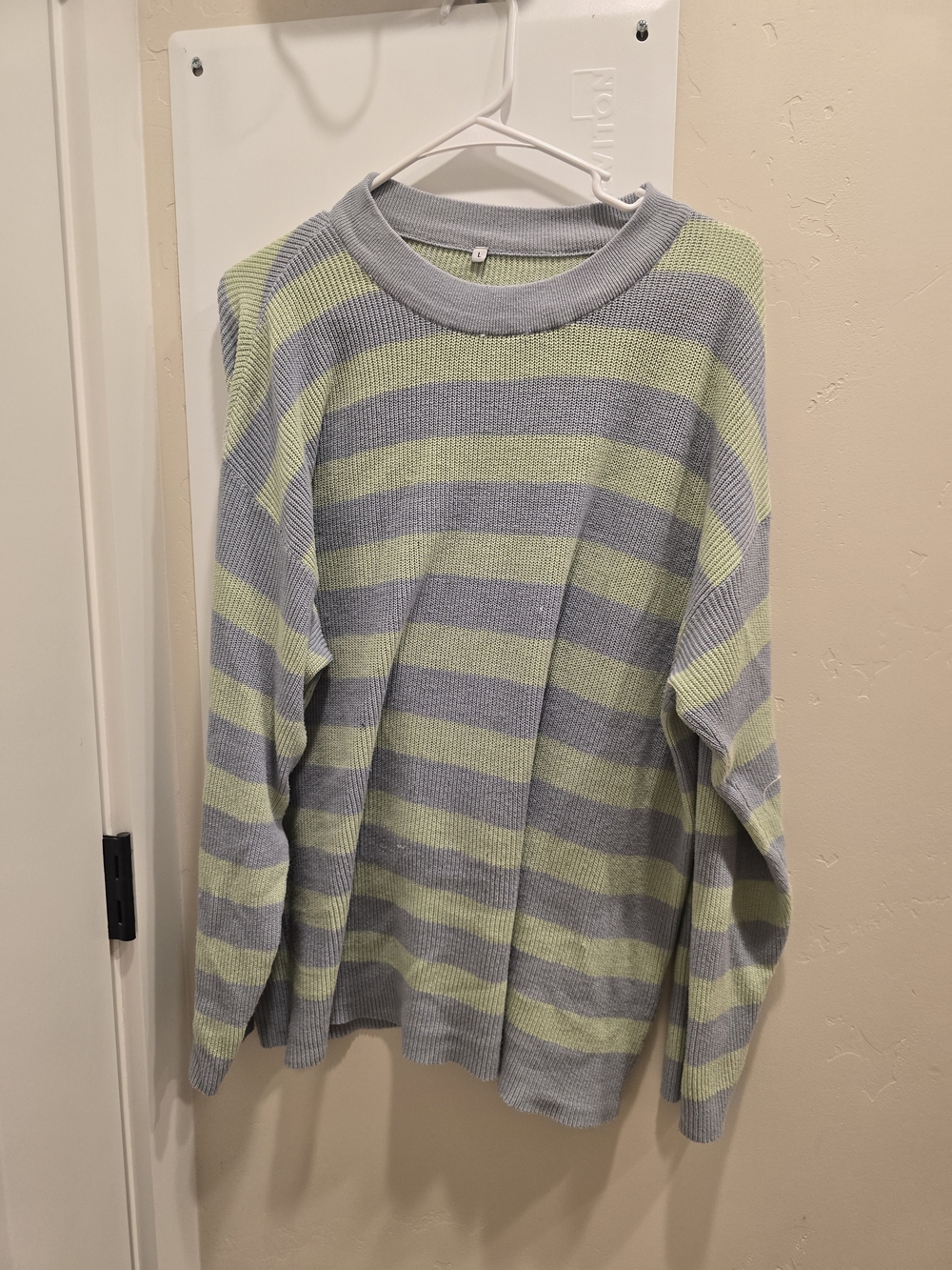 Womens Striped Sweater Set